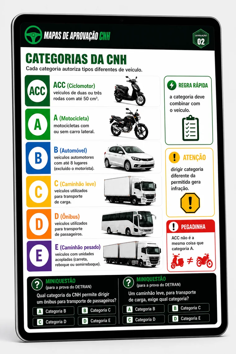 Os mapas no tablet