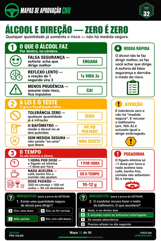 Mapa da lei seca e do álcool